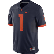Load image into Gallery viewer, Illinois Fighting Illini 2018 Game Football Jersey – Navy
