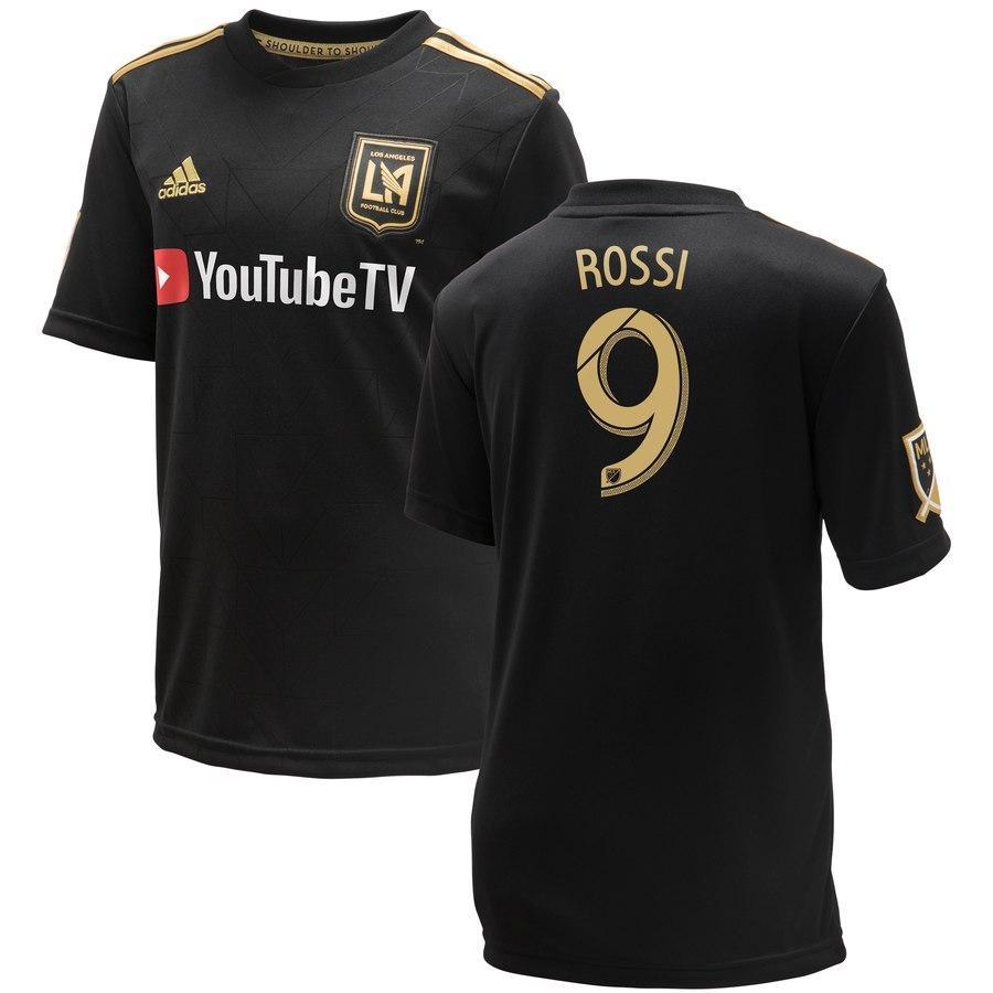 Diego Rossi LAFC 2018 Primary Player Jersey – Black