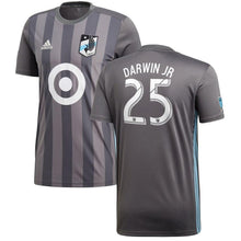 Load image into Gallery viewer, Darwin Quintero Jr. Minnesota United FC 2018 Primary Jersey – Gray