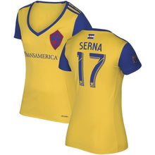 Load image into Gallery viewer, Dillon Serna Colorado Rapids Women&#39;s 2017 Secondary Jersey - Yellow