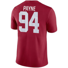 Load image into Gallery viewer, Da&#39;Ron Payne Alabama Crimson Tide Game Jersey – Crimson