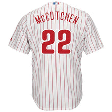 Load image into Gallery viewer, Andrew McCutchen Philadelphia Phillies Majestic Official  Jersey – White/Scarlet