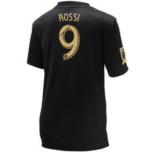 Load image into Gallery viewer, Diego Rossi LAFC 2018 Primary Player Jersey – Black