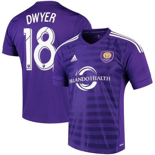 Dom Dwyer Orlando City SC 2015 MLS Primary Jersey - Purple