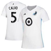 Load image into Gallery viewer, Francisco Calvo Minnesota United FC Women&#39;s 2019 Drift Player Jersey – White