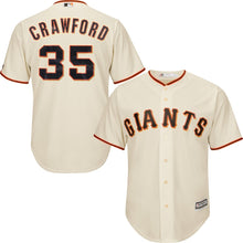 Load image into Gallery viewer, Brandon Crawford San Francisco Giants Majestic Alternate 2017 Cool Base Player Jersey