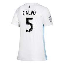 Load image into Gallery viewer, Francisco Calvo Minnesota United FC Women&#39;s 2019 Drift Player Jersey – White