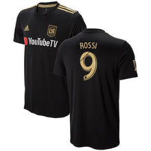 Load image into Gallery viewer, Diego Rossi LAFC 2018 Primary Player Jersey – Black