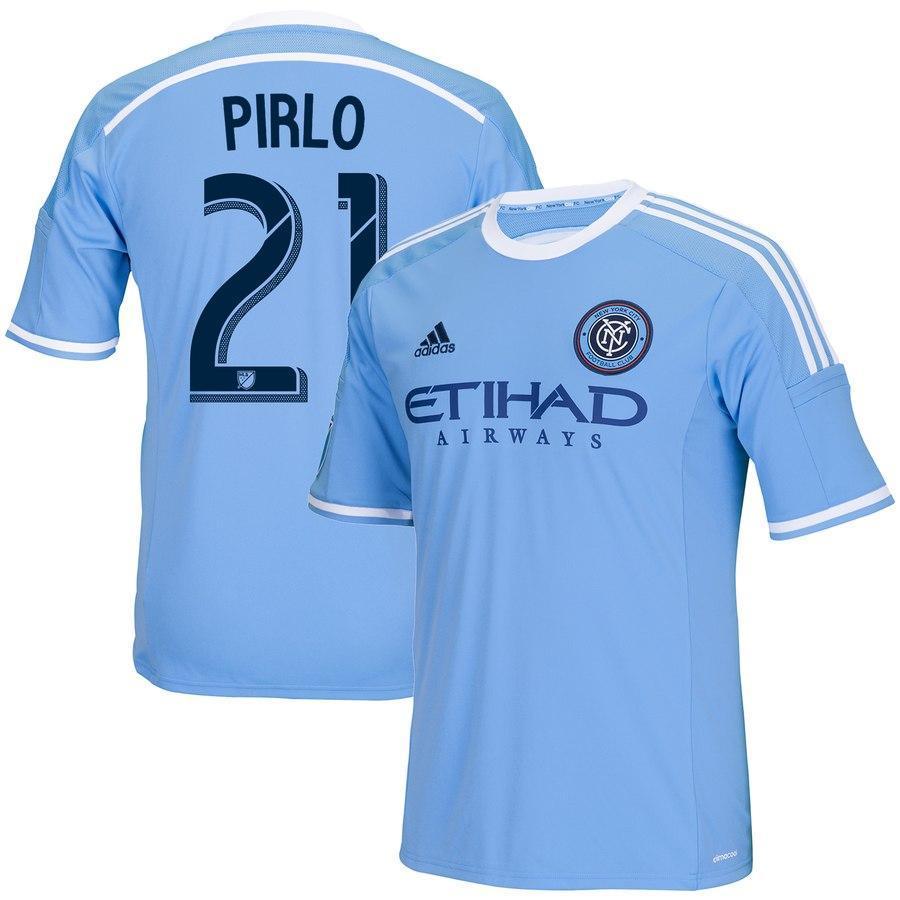 Andrea Prilo New York City FC 2015 MLS Primary Jersey - Light Blue