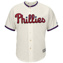 Load image into Gallery viewer, Bryce Harper Philadelphia Phillies Majestic Alternate Official Cool Base Player Jersey - Cream