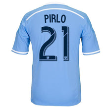 Load image into Gallery viewer, Andrea Prilo New York City FC 2015 MLS Primary Jersey - Light Blue