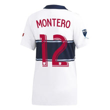 Load image into Gallery viewer, Fredy Montero Vancouver Whitecaps FC Women&#39;s 2019 Hoop Player Jersey – White