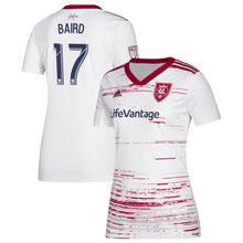 Load image into Gallery viewer, Corey Baird Real Salt Lake Women&#39;s 2019 Secondary Player Jersey - White