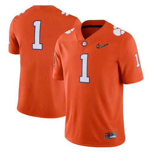 Clemson Tigers 2017 College Football Playoff Game Jersey – Orange