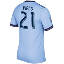 Load image into Gallery viewer, Andrea Pirlo New York City FC 2017 Primary Jersey - Light Blue