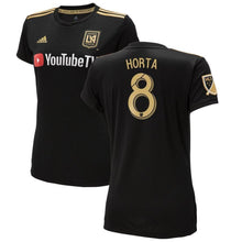 Load image into Gallery viewer, André Horta LAFC Women&#39;s 2018 Primary  Player Jersey – Black