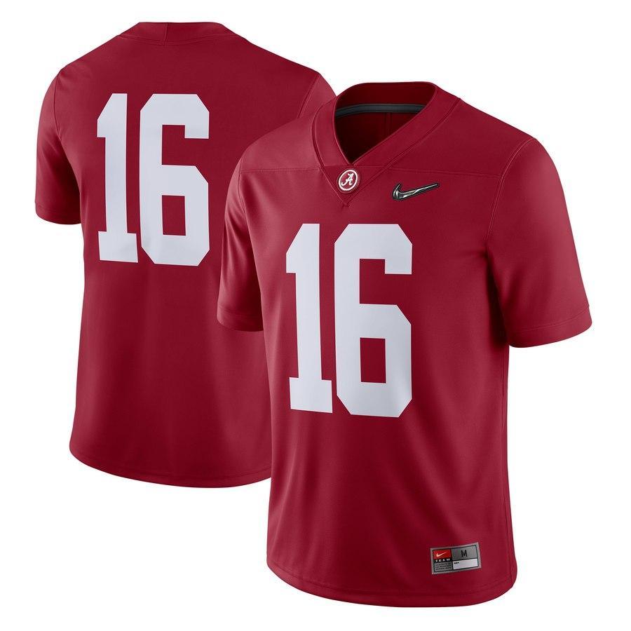 Alabama Crimson Tide 2017 College Football Playoff Game Jersey – Crimson