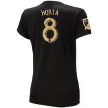 Load image into Gallery viewer, André Horta LAFC Women&#39;s 2018 Primary  Player Jersey – Black