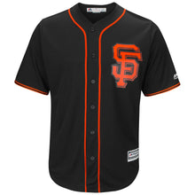 Load image into Gallery viewer, Evan Longoria San Francisco Giants Majestic Alternate Cool Base Player Jersey – Black