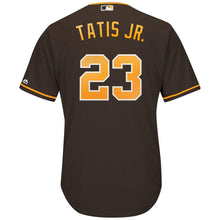 Load image into Gallery viewer, Fernando Tatis Jr. San Diego Padres Majestic Home Official Cool Base Player Jersey