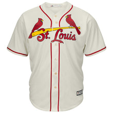 Load image into Gallery viewer, Matt Carpenter St. Louis Cardinals Majestic Alternate Cool Base Player Jersey – Cream/Red