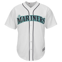 Load image into Gallery viewer, Dan Vogelbach Seattle Mariners Majestic Home Cool Base Replica Player Jersey - White
