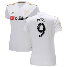 Load image into Gallery viewer, Diego Rossi LAFC Women&#39;s 2018 Secondary Player Jersey – White