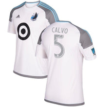 Load image into Gallery viewer, Francisco Calvo Minnesota United FC 2017/18 Secondary Jersey - White