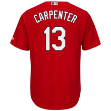 Load image into Gallery viewer, Matt Carpenter St. Louis Cardinals Majestic Alternate Cool Base Player Jersey – Cream/Red