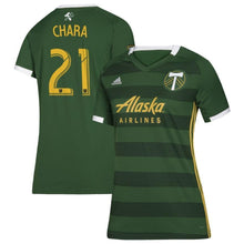 Load image into Gallery viewer, Diego Chara Portland Timbers Women&#39;s 2019 Primary Player Jersey – Green