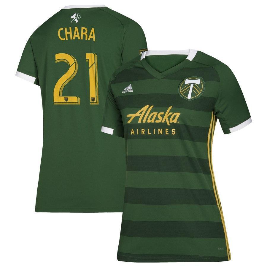 Diego Chara Portland Timbers Women's 2019 Primary Player Jersey – Green