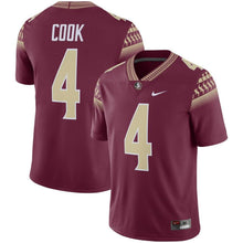Load image into Gallery viewer, Dalvin Cook Florida State Seminoles Alumni Player Jersey – Garnet