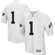 Load image into Gallery viewer, Colorado Buffaloes Colosseum Football Jersey – White