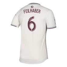 Load image into Gallery viewer, Benny Feilhaber Colorado Rapids 2019 Black Diamond Player Jersey - White