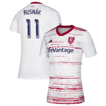 Load image into Gallery viewer, Albert Rusnak Real Salt Lake 2019 Secondary Player Jersey - White