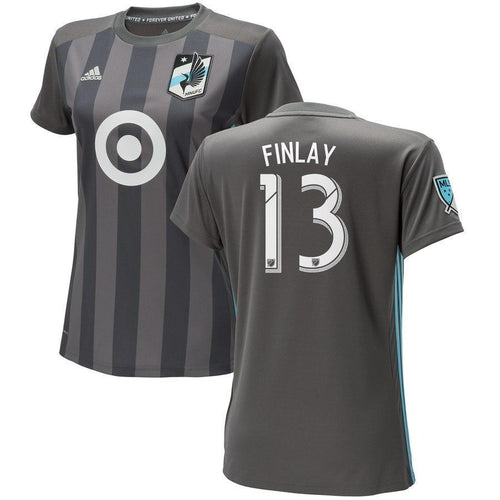 Ethan Finlay Minnesota United FC Women's 2018 Primary Player Jersey – Gray
