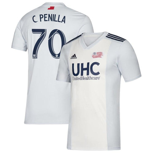 Cristian Penilla New England Revolution 2019 Colonial Player Jersey – White