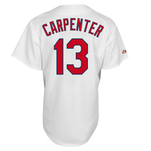 Load image into Gallery viewer, Matt Carpenter St. Louis Cardinals Majestic Alternate Cool Base Player Jersey – Horizon Blue/White