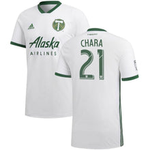 Load image into Gallery viewer, Diego Chara Portland Timbers 2018 Secondary Player Jersey – White