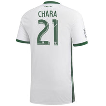 Load image into Gallery viewer, Diego Chara Portland Timbers 2018 Secondary Player Jersey – White