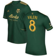 Load image into Gallery viewer, Diego Valeri Portland Timbers 2017/18 Primary Jersey - Green
