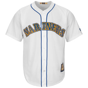 Randy Johnson Seattle Mariners Majestic Big & Tall Cooperstown Cool Base Player Jersey - White
