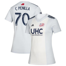 Load image into Gallery viewer, Cristian Penilla New England Revolution Women&#39;s 2019 Colonial Player Jersey – White
