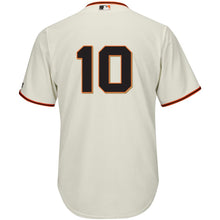 Load image into Gallery viewer, Evan Longoria San Francisco Giants Majestic Official Team Cool Base Player Jersey – Cream