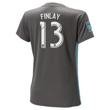 Load image into Gallery viewer, Ethan Finlay Minnesota United FC Women&#39;s 2018 Primary Player Jersey – Gray