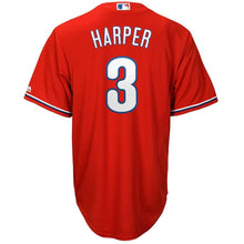 Load image into Gallery viewer, Bryce Harper Philadelphia Phillies Majestic Alternate Official Cool Base Player Jersey - Cream