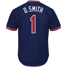 Load image into Gallery viewer, Ozzie Smith St. Louis Cardinals Mitchell &amp; Ness Cooperstown Collection Big &amp; Tall Mesh Batting Practice Jersey – Navy