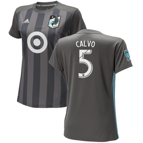 Francisco Calvo Minnesota United FC Women's 2018 Primary Player Jersey – Gray