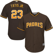 Load image into Gallery viewer, Fernando Tatis Jr. San Diego Padres Majestic Home Official Cool Base Player Jersey