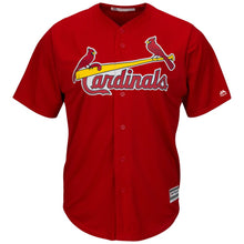 Load image into Gallery viewer, Dexter Fowler St. Louis Cardinals Majestic Alternate Cool Base Jersey - Cream/Red